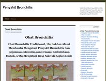 Tablet Screenshot of penyakitbronchitis.com